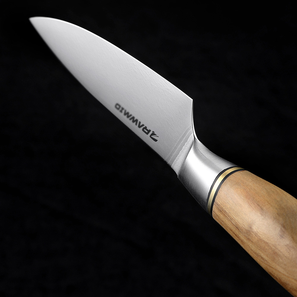 RAWMID Универсальный нож RAWMID Classic RCK-13, 13 см, ручка «Оливковое дерево» - фото 10 - id-p104427911