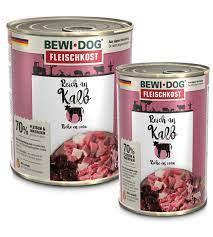 Bewi Dog Veal, влажный корм из телятины, с 12 месяцев банка 800гр.