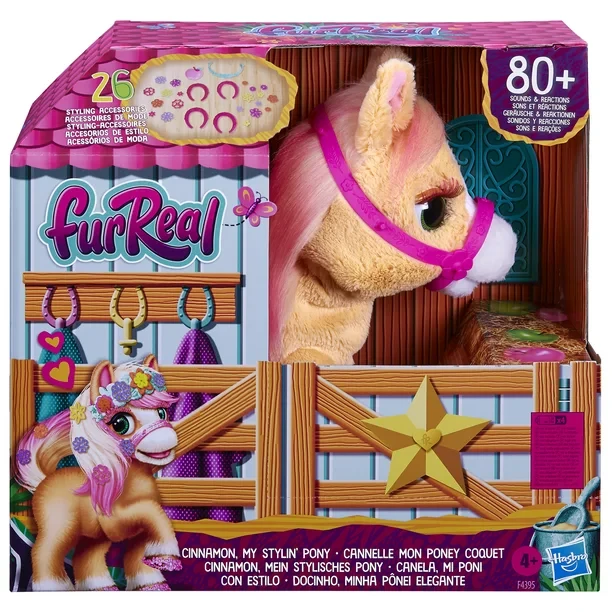 Интерактивная пони My Stylin furReal Cinnamon