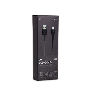 Интерфейсный кабель Xiaomi ZMI AL401 100cm Type-C Черный, фото 2