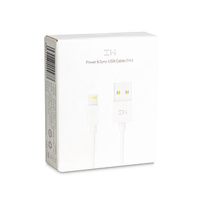Интерфейсный кабель USB-Lightning Xiaomi ZMI AL813 100 см Белый, фото 2