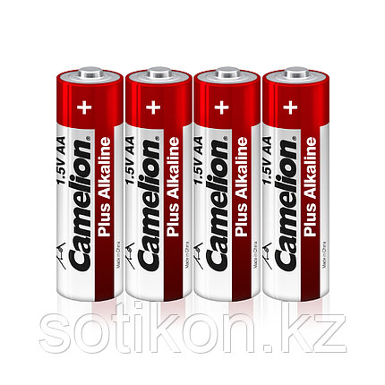 Батарейка CAMELION Plus Alkaline LR6-SP4 4 шт. в плёнке, фото 2