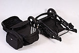 Зимняя детская коляска Skilmax 123, чёрная, фото 2
