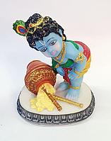 Статуэтка Кришна с маслом