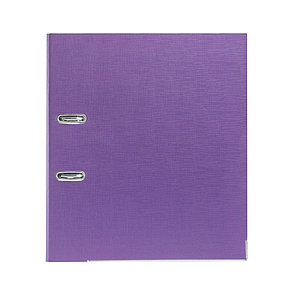 Папка-регистратор Deluxe с арочным механизмом, Office 3-PE1 (3" PURPLE), А4, 70 мм, фиолетовый, фото 2