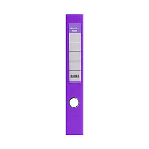 Папка-регистратор Deluxe с арочным механизмом, Office 2-PE1, А4, 50 мм, фиолетовый, фото 2