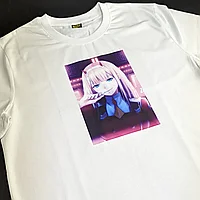Прикольная футболка с аниме (формат А5)