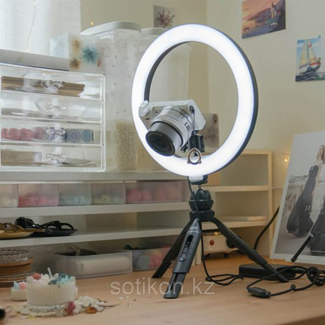 Кольцевая светодиодная лампа Streamplify Light 10 - фото 2 - id-p104445483