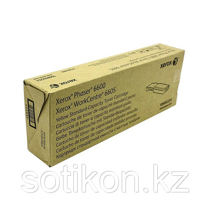 Тонер-картридж Xerox 106R02251 (жёлтый), фото 1