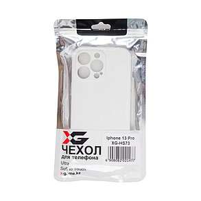 Чехол для телефона XG XG-HS73 для Iphone 13 Pro Силиконовый Белый, фото 2