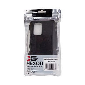 Чехол для телефона X-Game XG-ZT05 для Redmi Note 10 Pro Simple Чёрный, фото 2