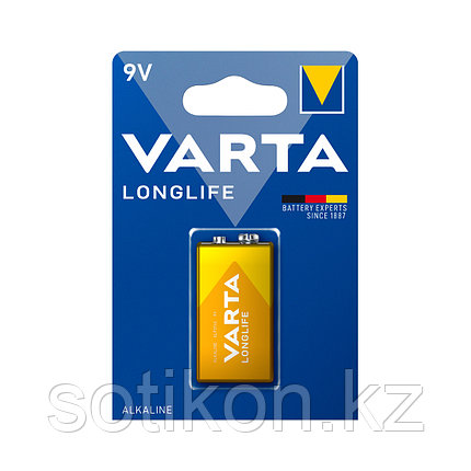 Батарейка VARTA Longlife 9V - 4122 6LP3146 (1шт), фото 2