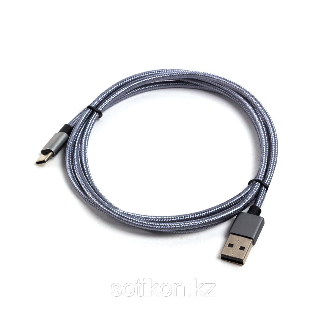 Переходник USB-USB Type C SVC USC-AL0120GR-P, Серый, Пол. пакет, 1.2 м