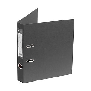 Папка-регистратор Deluxe с арочным механизмом, Office 2-GY27, А4, 50 мм, серый, фото 2