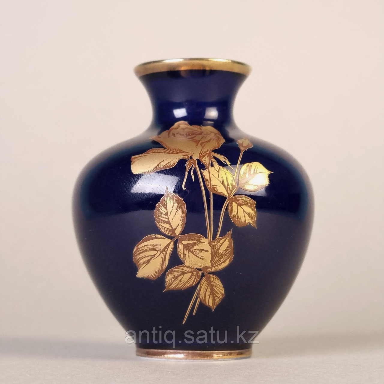 Миниатюрная вазочка «Золотая роза» - фото 2 - id-p104447107