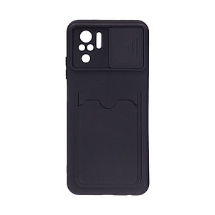 Чехол для телефона XG XG-S076 для Redmi Note 10S Чёрный Card Holder, фото 2