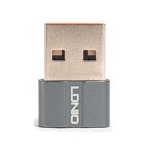 Переходник LDNIO LC150 Type-C на USB A Адаптер Серый, фото 3