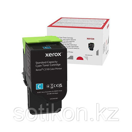 Тонер-картридж стандартной емкости Xerox 006R04361 (голубой), фото 1