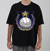 Необычная волейбольная футболка (формат А4)