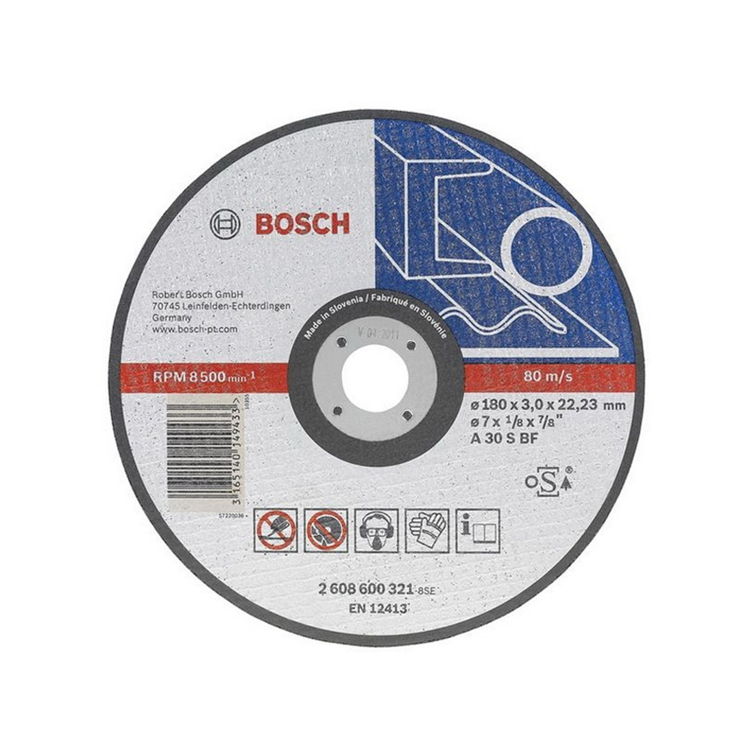 Отрезной круг BOSCH Металл 2608600394 125х2.5 мм