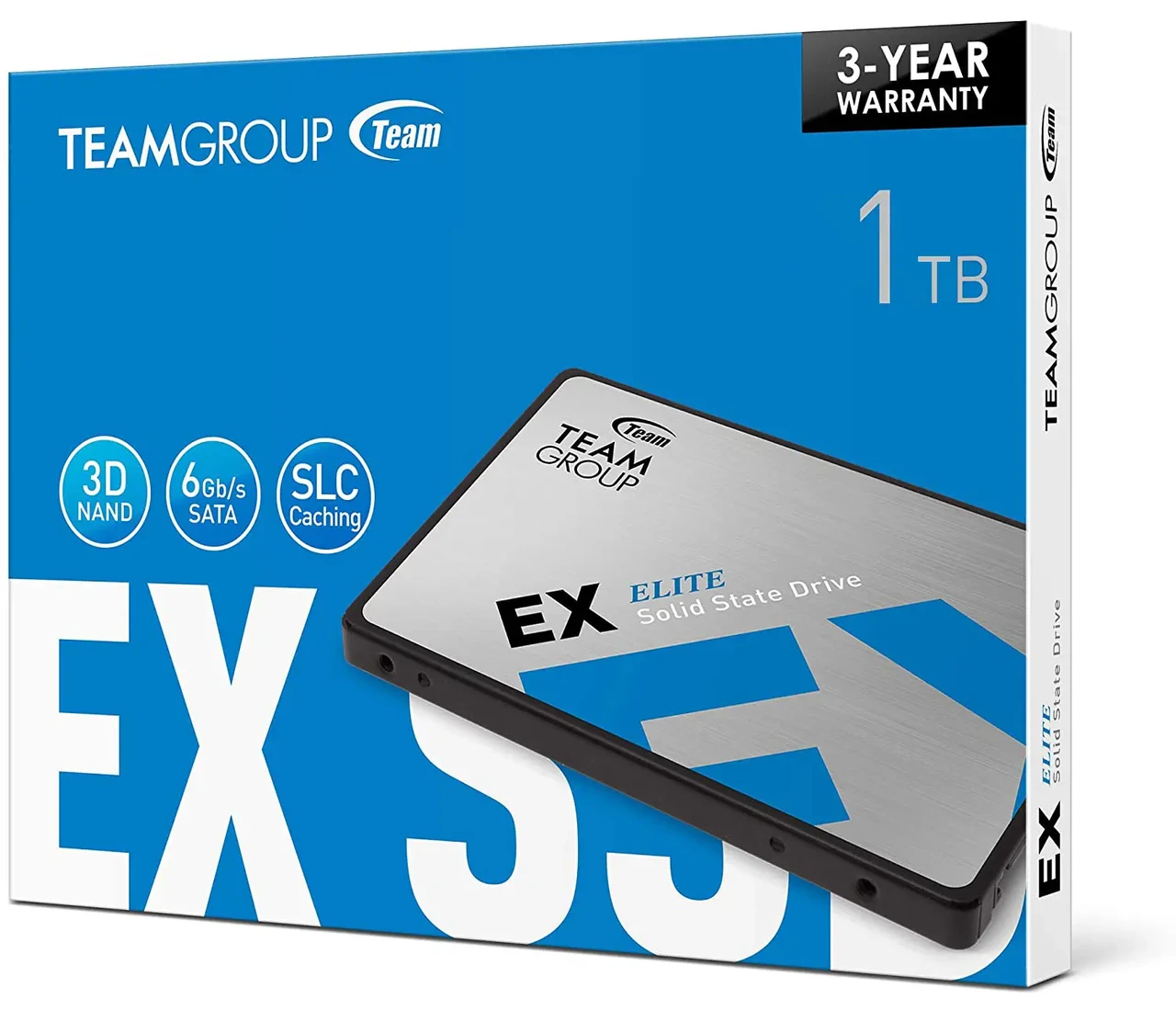 Твердотельный накопитель 1000GB SSD TeamGroup EX2  2.5” T253E2001T0C101