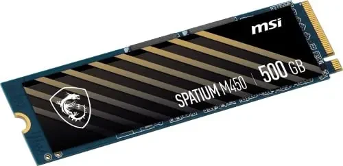 Твердотельный накопитель  500Gb SSD MSI SPATIUM M450 M.2