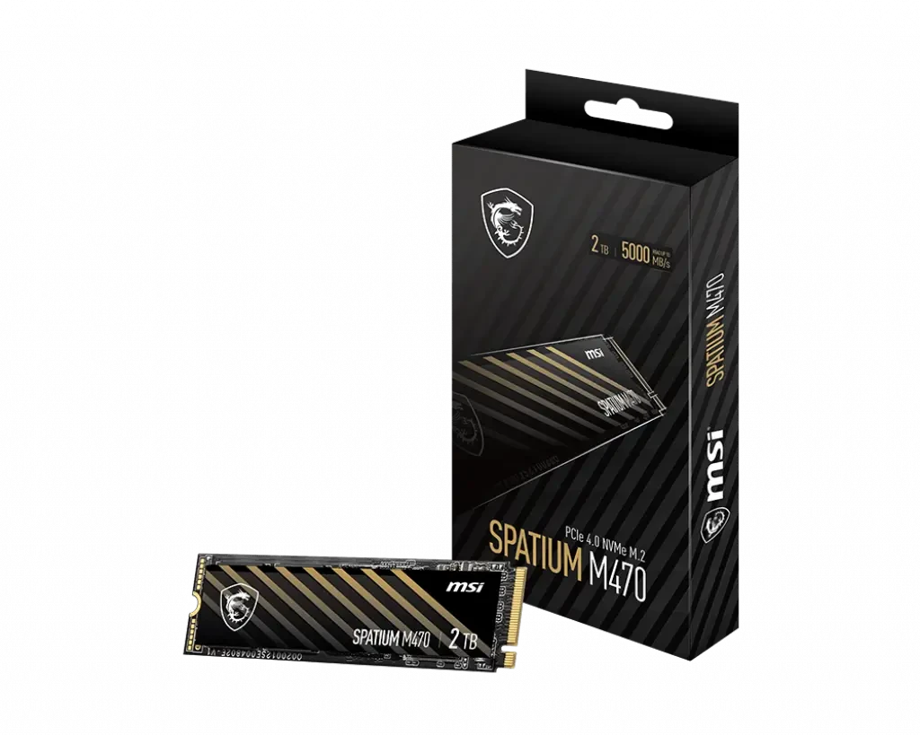 Твердотельный накопитель 2000Gb SSD MSI SPATIUM M470 M.2