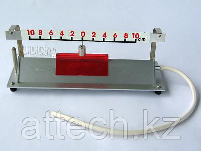 Прибор для демонстрации механ. колебаний (на воздушной подушке)