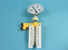 Прибор для изучения газовых законов (с манометром)