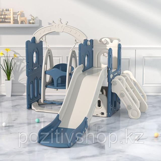 Детская горка с качелей