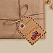 Открытка-шильдик на подарок «Почта», крафт 5 × 7 см, фото 2