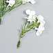 Цветы для декорирования "Веточка яблони" белые 8 см, фото 2