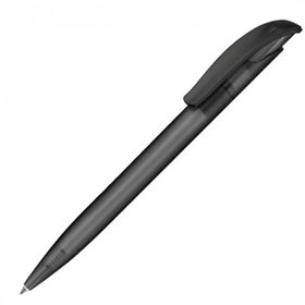 Ручка шариковая, 0.70 мм, автомат, корпус черный/прозрачный Senator Challenger Icy