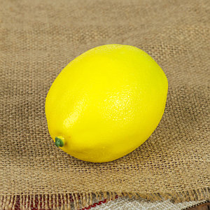 Муляж "Лимон" d-10х6 см, жёлтый