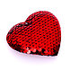 Сердце декоративное, размер: 7 × 8 × 1 см, цвет красный, фото 3