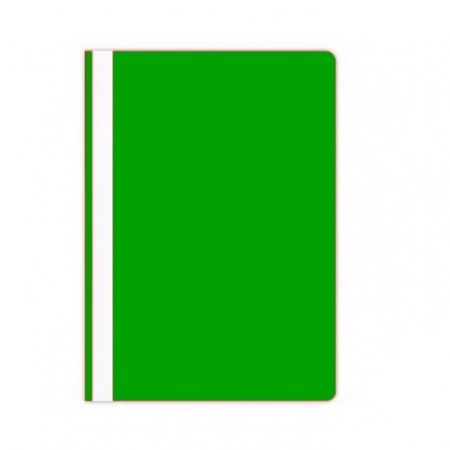 Скоросшиватель пластиковый A4, 120/180 мкм, зеленый, PBS Donau