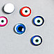 Декор для творчества стекло "Турецкий глаз" набор 10 шт, фото 2