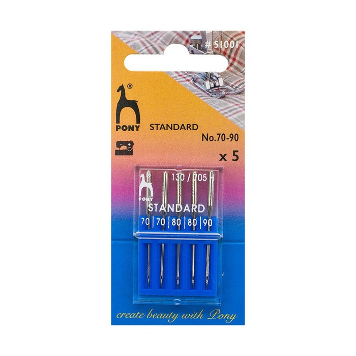 Иглы машинные стандарт, № 70-90, 5 шт в уп. (id 104466215)