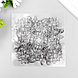 Штамп для творчества силикон "Сказочные листья" 14х14 см, фото 3