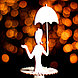 Салфетница «Девушка с зонтиком», 25×13×13 см, фото 2