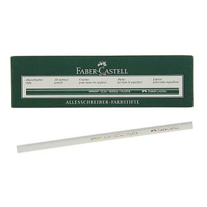 Карандаш специальный Faber-Castell 2251 по стеклу, металлу, пластику, белый