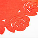 Салфетка декоративная Доляна"Цветы" цвет розовый,d 30 см, 100% п/э, фетр, фото 3