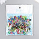 Набор бусин для творчества пластик "Звёздочка со стразой" 0,4х1х1 см 20 гр, фото 4