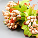 Цветы для декорирования "Паслен жасминовидный" 1 букет=10 цветов персиковый 9,5 см, фото 3