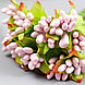 Цветы для декорирования "Паслен жасминовидный" 1 букет=10 цветов розовый 9,5 см, фото 3