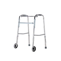 Ходунки "ДС" (2-х колесные, регулируемые по высоте, шагающие, складные,HK12)