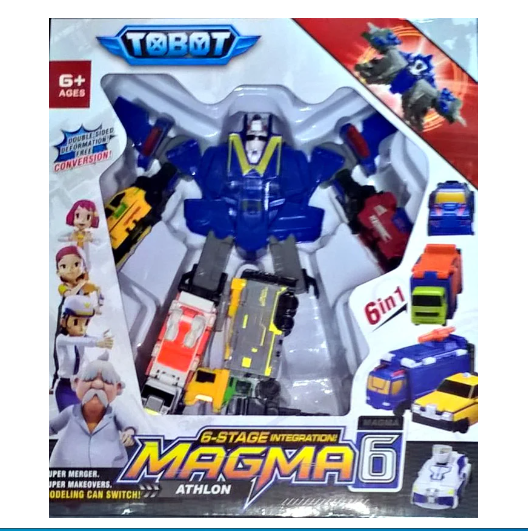 Трансформер Tobot Magma 6 Athlon