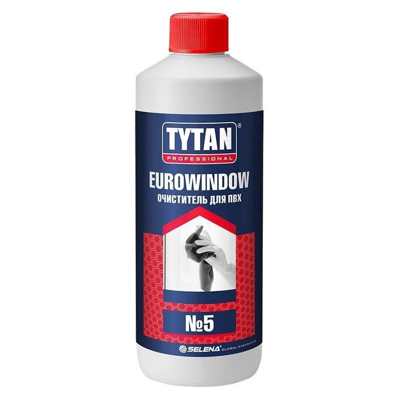 TYTAN Professional EUROWINDOW очиститель для ПВХ № 5, 950 мл (РФ) - фото 1 - id-p104473136