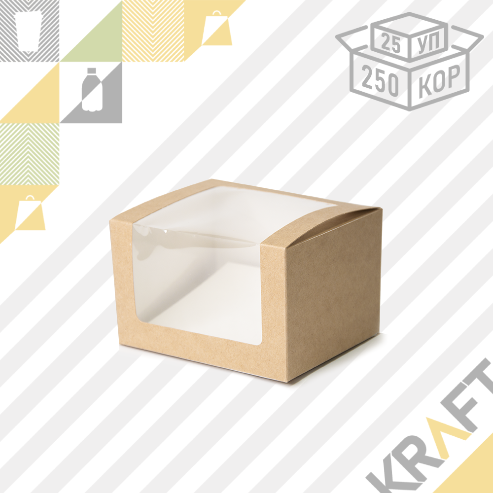 OSQ Solo show box, Упаковка 130*110*80 (25/250) - фото 1 - id-p104473343