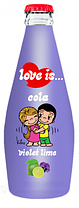 Газ.напиток LOVE is cola Фиалки и Лайма violet lime стекло  300ml /12шт-упак/
